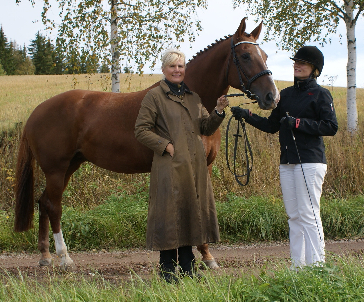 Laatutamma Betti ja onnelliset kasvattajat & omistajat