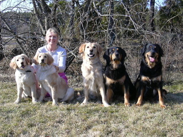 Tessa, Kylli, Minna, Nella, Abba ja Ronja